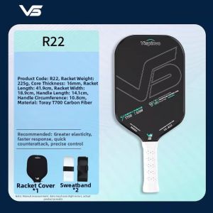 Vispinvo | Carbon Fiber USAPA Certified Pickleball Racket