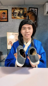 Giày vải hot trend giày lười nam KICK MAN phong cách đơn giản hiện đại dễ phối đồ Giày Sneaker Nam giày lip-on shose