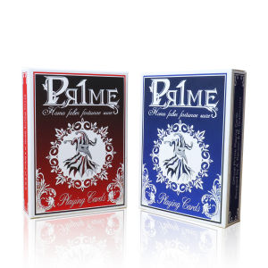 Cardistry Playing Cards-Colors Red and BlueBlack Core Paper Great for All Card Games Including PokerCanasta RummyGo Fish