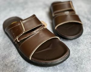 Sendal Kulit pria casual elegant slop kulit premium