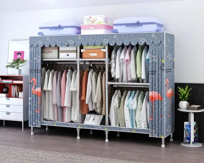 Aluminum Frame Modern Minimalist Wardrobe