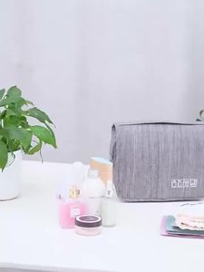 Túi Đựng Đồ Vệ Sinh Du Lịch Oxford Chống Nước Có Thể Gấp Gọn Đựng Mỹ Phẩm Tiện Dụng Cho Nam & Nữ