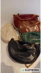 MCB47 NJ15 Realpic & Video Tas Pinggang Wanita Import Waist Bag Cewek Impor Tas Pinggang Bahan Kulit PU