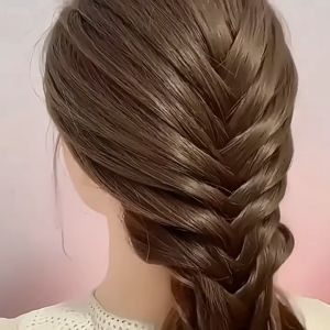 Alat Kepang Rambut Penata Rambut Wanita Anak Alat Kepang Tulang Ikan Fashion Aksesoris HS AR12