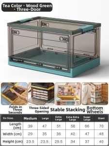 XINGYOU | Transparent Foldable Storage Box