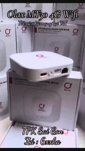 Phát Wifi Không Dây Olax MT30 Từ Sim 4G - Nhỏ Gọn - Thời Gian Sử Dụng Lên Đến 10 Giờ Đồng Hồ - Kết nối ổn định