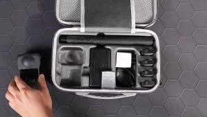 For DJI OSMO 360 Storage Bag Waterproof Hard Protective Box Portable PU Storage Bag for OSMO 360 Accessories