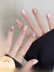 MONLEYTA | Transparent Nude Nail Polish Quick Dry Long Lasting No Baking Required Womens Nail Gel Tearable Professional Manicure Tool