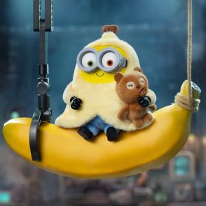 52TOYS | 52toys Bob&Tim Minions Better Toggther Series Multiple Styles Cute Doll Keychain Decoration Trendy Toy Mystery Box Surprise Gift