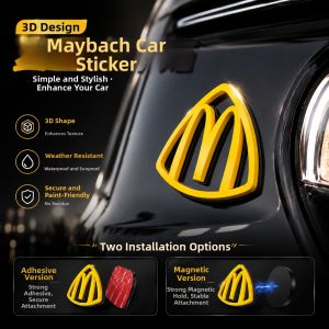LUKSEN | Creative and Personalized Magnetic Luxury 2026 New Car Stickers