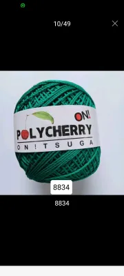 Benang rajut polycheery / Repack 10 meter (wajib baca deskripsi)