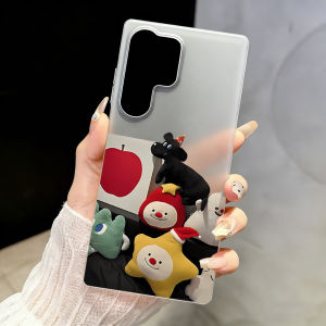 Plush Pillow Phone Case For Samsung A56 5G S25 Ultra A57 5G S26 Ultra S26 A55 A37 A17 S24 FE A07 A05s A35 Silicone Capinha Caha