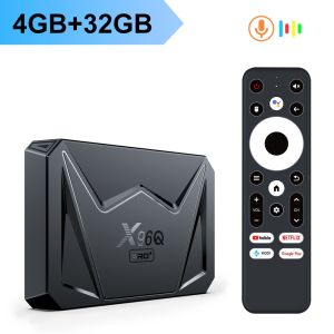 Hộp Giải Mã Truyền Hình VONTAR X96Q PRO+ 4GB 32GB 64GB Android 14 Allwinner H728 Octa-Core 8K 1000M LAN Wifi6 Với Điều Khiển Từ Xa