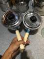 Panci Susu Tutup Stainles Handle Kayu CUCI GUDANG MURAH COD. 