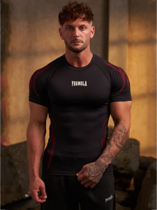 JIANSHENSHIJIAJIANSHEN | Quick Drying High Elastic Compression T-Shirt