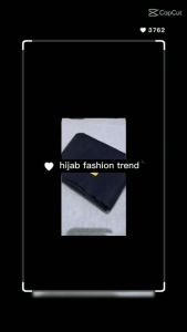 JILBAB/HIJAB SEGI EMPAT DEENAY POLOS LASERCUTTING REALPICT (BISA COD)