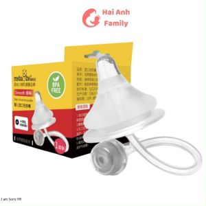 Ống tập hút bình sữa PigeonMoyuum.. giúp bé có thể ti bình ở mọi tư thế đứng ngồi nằm - MyBaby