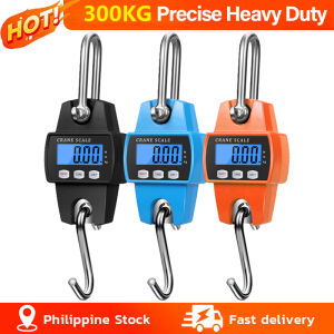 Electronic Scales Weight Hanging Scale Heavy Duty Weight 100 150 Kilo 250kgs 300kg For Pig 200kgs Crane Scale Industrial Lcd Digital Electronic Hanging Hook Scale Original