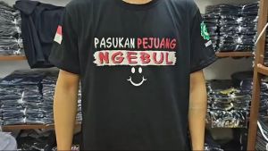 BAJU KAOS DISTRO PASUKAN PEJUANG NGEBUL