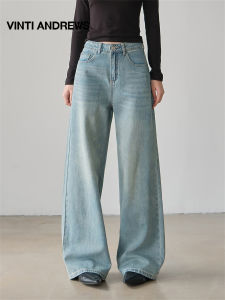 Retro Loose Denim Pants