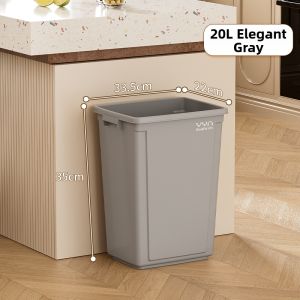Luxury Large Capacity Trash Can with Lid