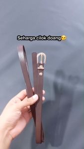 Ikat Pinggang Gesper Sabuk Wanita Fashion Style Belt Polyurethane Murah Aesthetic Berkualitas Tinggi