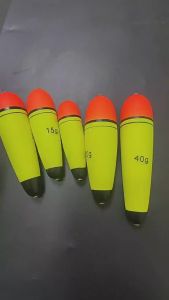 4pcs 10g-120g Foam Fishing Float Floating Buoyancy EVA Elastic Boya Fishing Float Rock Fishing Bobber Flotador Peche Boia Tackle