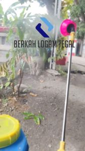 Spuyer Nozzle Nozel Plastik Mist 8 bunga Lubang Sambungan Lurus Drat Dalam