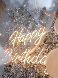 Neon Wedding Birthday Lights Glowing Words Engagement Proposal Light Modern Minimalist Bedroom Decor Hand-Drawn Illustration