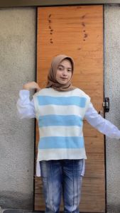 Rompi Rajut Martha - Knit Vest Lucu