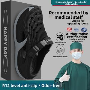 Molly | Men Thick-soled Anti-slip Drop-resistant Hole Shoes