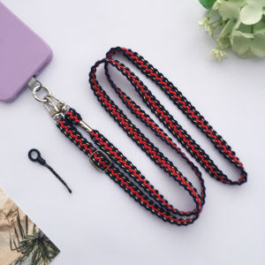 Durable Neck Strap Phone Cord with Hardware Buckle Adjustable Length Bag Chain Resistant to Dirt And Wear Alloy Material