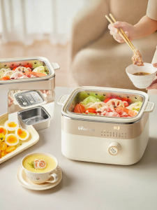 Bear | Auto Power Off Timed Egg Cooker Steamer