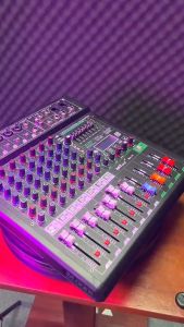 Mixer Nâng cấp am thanh gia đình  MTMAX MAX18 – 6 Dường Line Tích Hợp Nguồn 48V 99 Hiệu Ứng DSP Hát Livestream Thu Âm Karaoke Với Dàn Âm Thanh Gia Đình