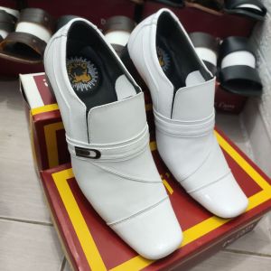 SEPATU PANTOFEL FORMAL KULIT PRIA DR. IAM 6002 TAN ( PRODUKSI SENDIRI )