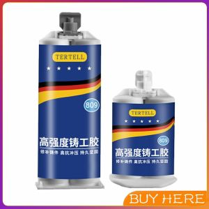 BUY HERE กาวติดโลหะเซรามิกเหล็กสแตนเลสแก้วหินอ่อน อลูมิเนียม กาวซ่อมแซมรอยรั่ว โลหะ กาวเหล็กหล่อ Casting glue