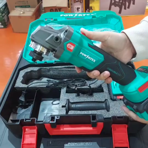 Powertex เครื่องเจียร์ไร้สาย 4" 20V รุ่น PPT-GAG100A-204S (แบตฯ 4.0Ah x1/แท่นชาร์จ) รับประกัน 1 ปี