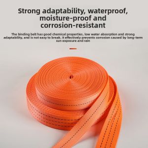 CHENGDU | Wide Thick Durable Nylon Flat Tarp Straps for Truck Cargo