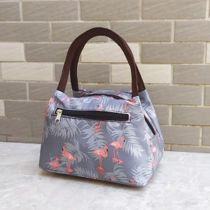 Túi Vải Nữ Túi Nhỏ Xách Tay Vải Bố Túi Hộp Cơm Chống Thấm Nước Vải Oxford Túi Nữ Nhiều Khóa Kéo Túi Đi Chợ Cho Mẹ Mẫu Mới