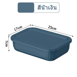 กล่องเก็บของ ใส่ของใช้อเนกประสงค์ทั่วไป กล่องพลาสติกพร้อมฝาปิด กล่องเก็บของซ้อนกันได้พลาสติก กล่องพลาสติกจัดเก็บเอนกประสงค์