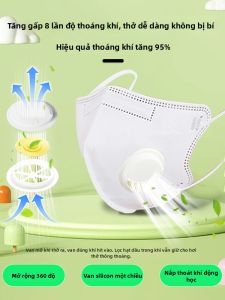 Children Breathable Valve Mask 8-12 Age Group N95 Protection