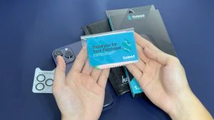 SOLEED -  Camera iPhone 11/12/13/14/15/Mini/Plus/Pro/Max Tempered Glass | Kaca Anti Gores Kamera