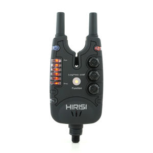 Hirisi B150 Carp Fishing Bite Alarms with Volume Tone Sensitivity Control LED Fishing Bite Indicators Fishing Accessories