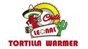 Tortilla Warmer Taco 12 Inch Insulated Pouch Cloth - Microwave Use Fabric Bag to Keep Food Warm for up to One Hour (Chili Pepper Fiesta Party Carnival)