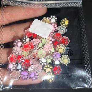 50 Chiếc Phụ Kiện Trang Trí Móng Tay 3D Nhiều Màu Sắc Lấp Lánh Dễ Thương Hình Dâu Tây Thỏ Nơ Làm Từ Nhựa Resin Dùng Cho Làm Móng Tự Làm