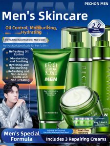 pechoin | Oil Control Moisturizing Mens Skin Care Set