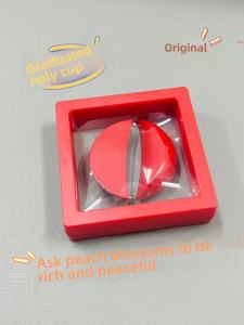 Chaoshan Holy Cup Minnan Holy Cup Solid Wood Chaoshan Mini Red Cup Creative Gift Decoration Holy Cup Chaoshan Handwritten Letter