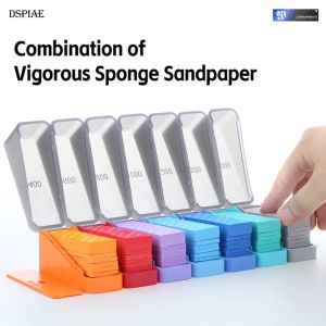 DSPIAE XSS-S01 Sponge Sander Kit for Gundam Model Sanding Sponge 3mm 10mm Abrasive Flexible Polishing Detailing Tool Curved Surface