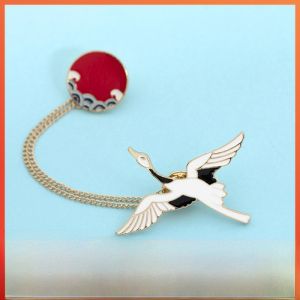 เข็มกลัดรูปนกฮูกวินเทจ เครื่องประดับแฟชั่น เข็มกลัดโลหะ ปักหมุดกระเป๋าหนังสือ ตกแต่งด้วยขนแกะ รูปนกฮูกันดาซึ่งน่ารัก