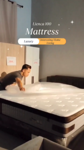 [FREE INSTALLATION] I HOME LIENCA 100 Pocket Spring Mattress 12 inches Thickness / Poket Spring 12 Inci / Tilam Queen King